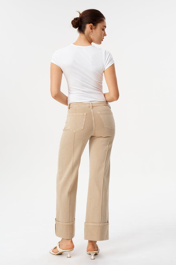 Greta Low Rise Barrel Pants