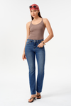 High Rise Bootcut Jeans
