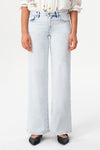 Zephyrine Mid Rise Wide Leg Jeans
