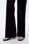 Corduroy Mid Rise Wide Leg Jeans