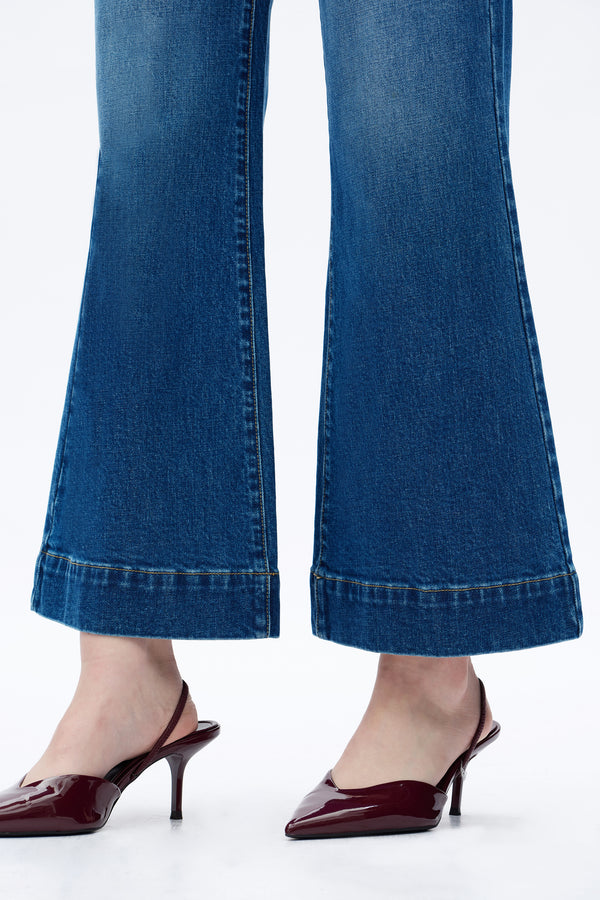 High Rise Wide Leg Jeans (Copy)