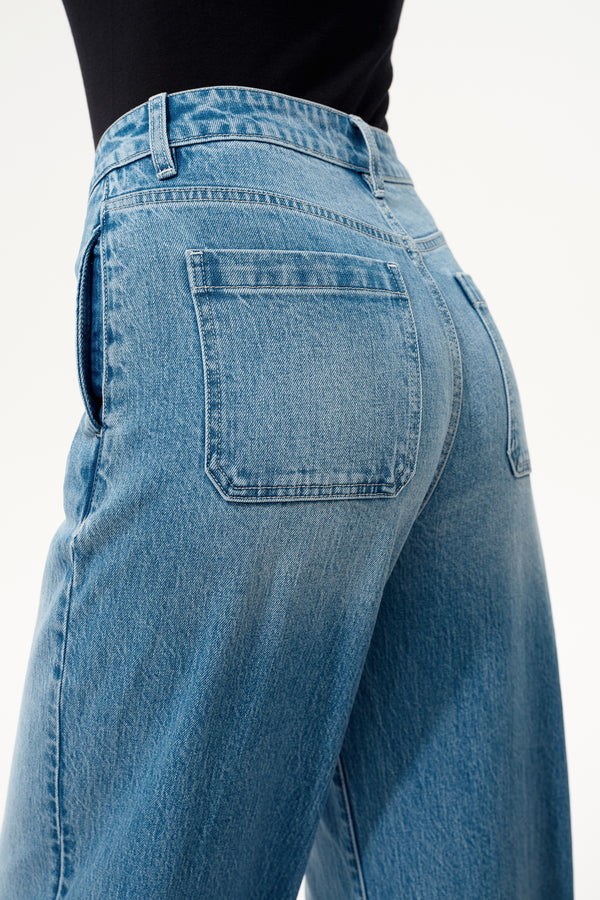 Berlin High Rise Barrel Jeans