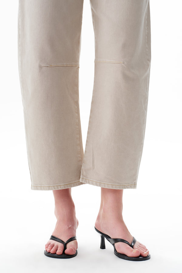 Greta High Rise Drawstring Barrel Pants