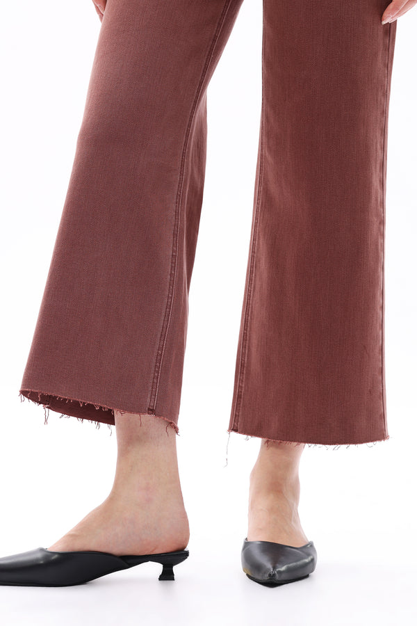 High Rise Wide Leg Denim Jeans