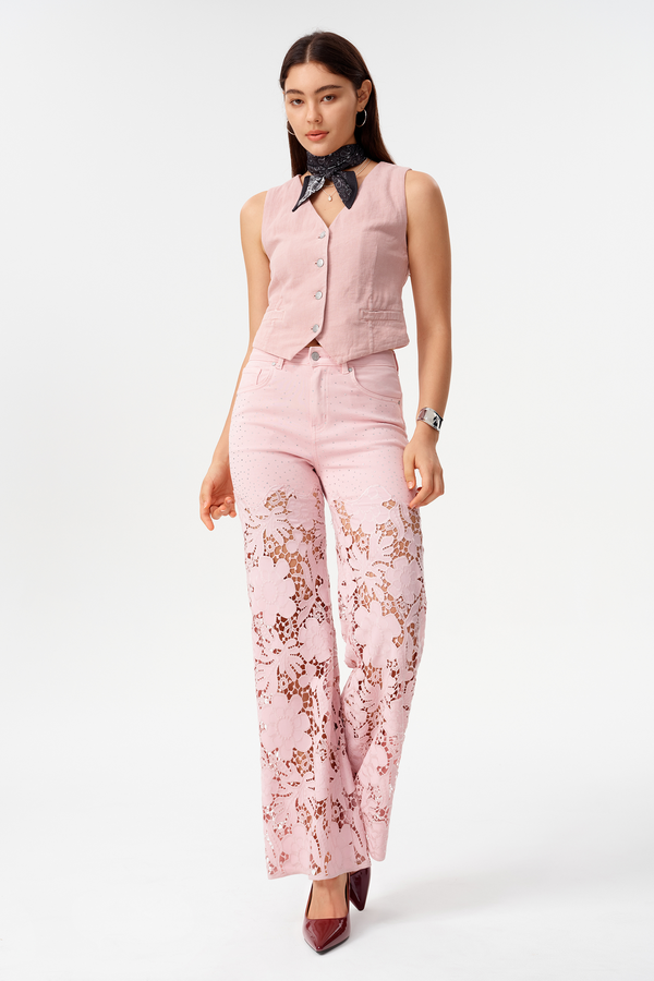 Flora Super High Rise Wide Leg