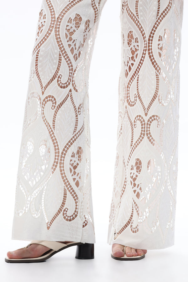 High Rise Wide Leg Sky Fade Jeans