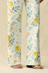Flora High Rise Wide Leg Woven