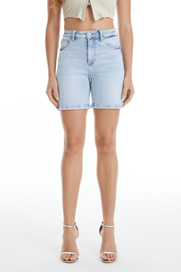 Jess High Rise Denim Shorts
