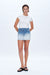 Gradient Denim Skirt-Skirts-BAYEAS