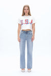 Dalila Relaxed Fit Denim Jeans-Straight-BAYEAS
