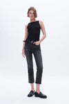HIGH RISE CROP FLARE - FEATURED ON FLIP-BAYEAS
