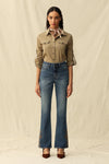 High Rise Bootcut Jeans