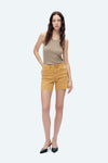 Nyla Jorts With Raw Hem-Shorts-BAYEAS