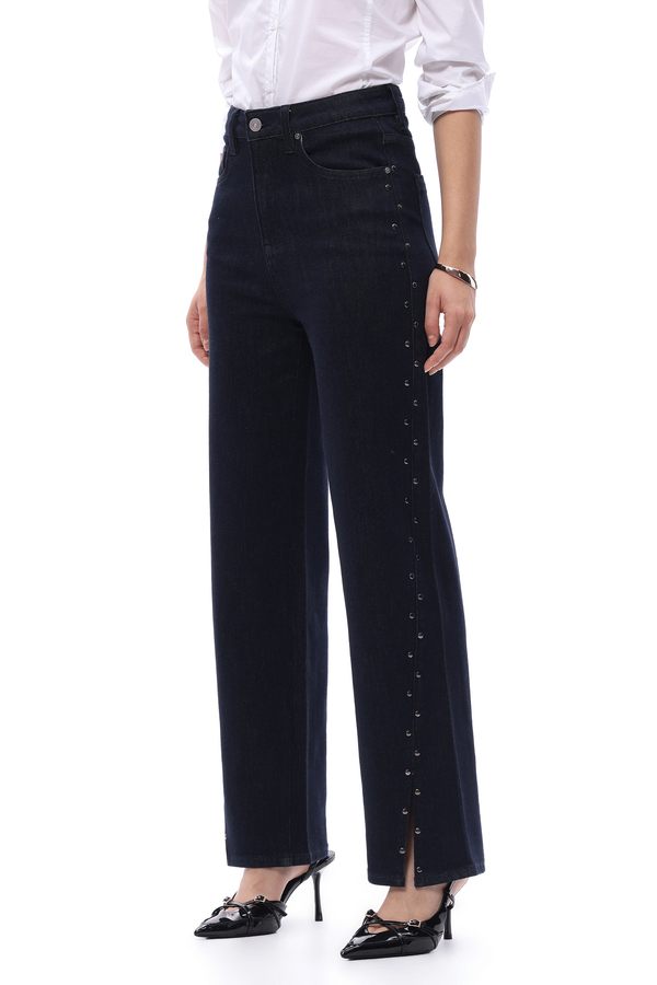 High Rise Straight Leg Jeans