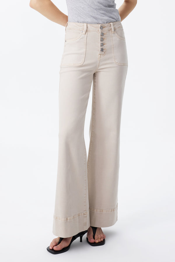High Rise Wide Leg Pants