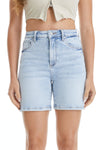Jess High Rise Denim Shorts-Shorts-BAYEAS