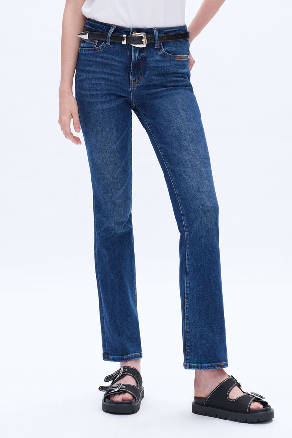 High Rise Bootcut Denim Jeans