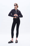 High Rise Skinny Denim Jeans-Skinny-BAYEAS