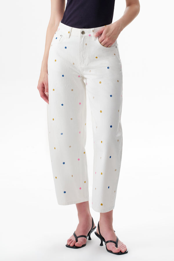 Berlin High Rise Barrel Jeans