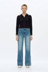 High Rise Wide Leg Jeans-Wide Leg-BAYEAS