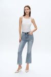 Betty High Rise Cropped Flare Jeans-Flare & Bootcut-BAYEAS