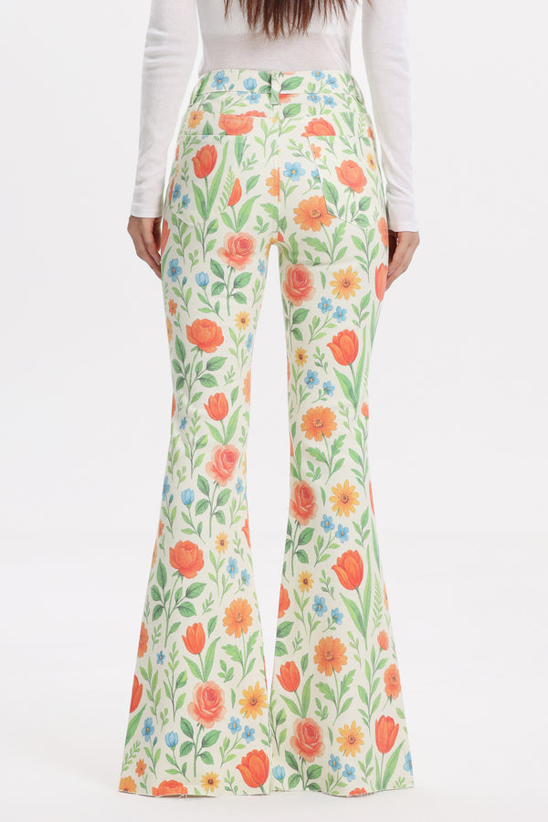 Barcelona Flora Flare Pants