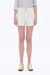 White High Rise Shorts-Shorts-BAYEAS