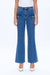 Front Cargo Pockets Flare Jeans-Flare & Bootcut-BAYEAS