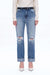 90s Vintage Distressed Jeans-Straight-BAYEAS