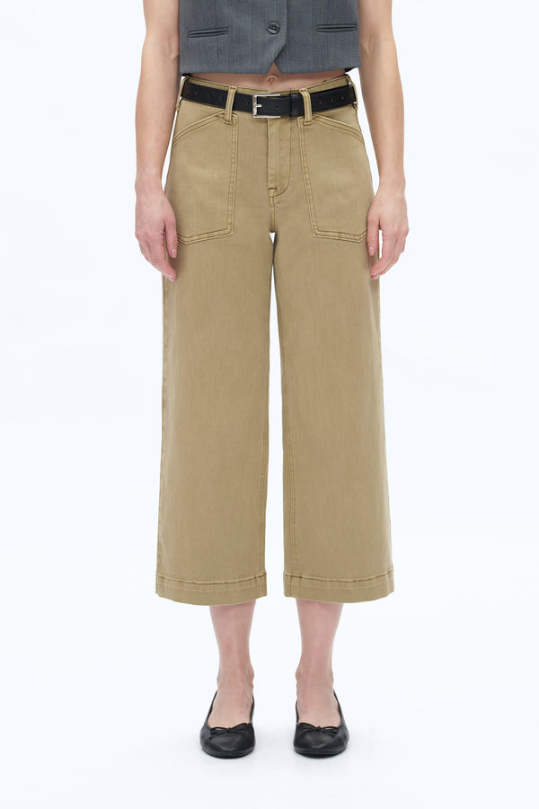 Mid Rise Wide Leg Jeans-Wide Leg-BAYEAS