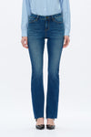 Low Rise Bootcut Jeans-Flare-BAYEAS