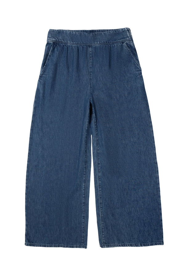 High Rise Wide Leg Jeans-Wide Leg-BAYEAS