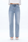 Dalila Relaxed Fit Denim Jeans-Straight-BAYEAS