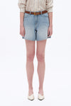 Mid Rise Denim Shorts-Shorts-BAYEAS
