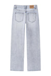 Mid Rise Barrel Leg Jeans-Wide Leg-BAYEAS