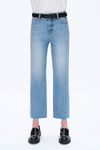 High Rise Straight Leg Jeans