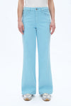 Mid Rise Wide Leg Pants-Wide Leg-BAYEAS