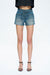 Maya High Rise Casual Denim Shorts-Shorts-BAYEAS