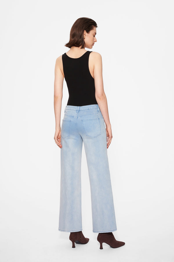 Luna Mid Rise Wide Leg Pants-Wide Leg-BAYEAS