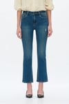 High Rise Flare Jeans-Flare-BAYEAS