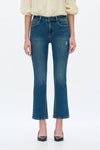 High Rise Flare Jeans-Flare-BAYEAS