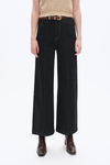 Raw Denim Wide Leg Jeans-Wide Leg-BAYEAS