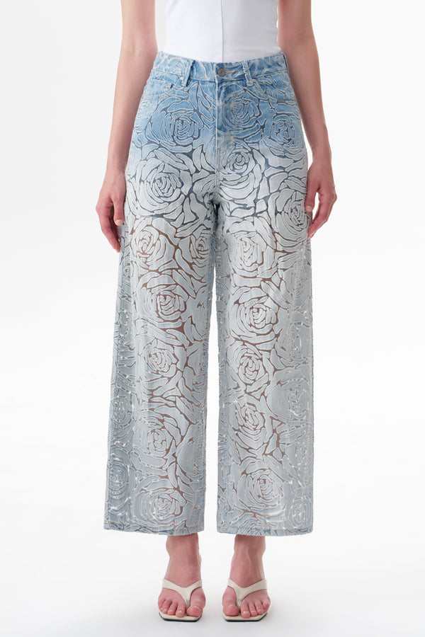 High Rise Wide Leg Jeans