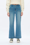 High Rise Wide Leg Jeans-Wide Leg-BAYEAS