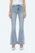 High Rise Bootcut Flare Denim Jeans-Flare & Bootcut-BAYEAS