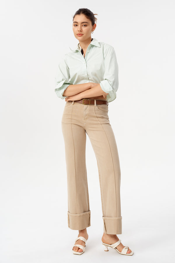 Briar Mid Rise Wide Leg Jeans