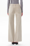 Mid Rise Wide Leg Jeans