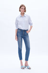 High Rise Skinny Jeans-Skinny-BAYEAS