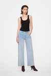 Luna Mid Rise Wide Leg Pants-Wide Leg-BAYEAS