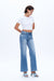 High Rise Wide Leg Denim Jeans-Wide Leg-BAYEAS